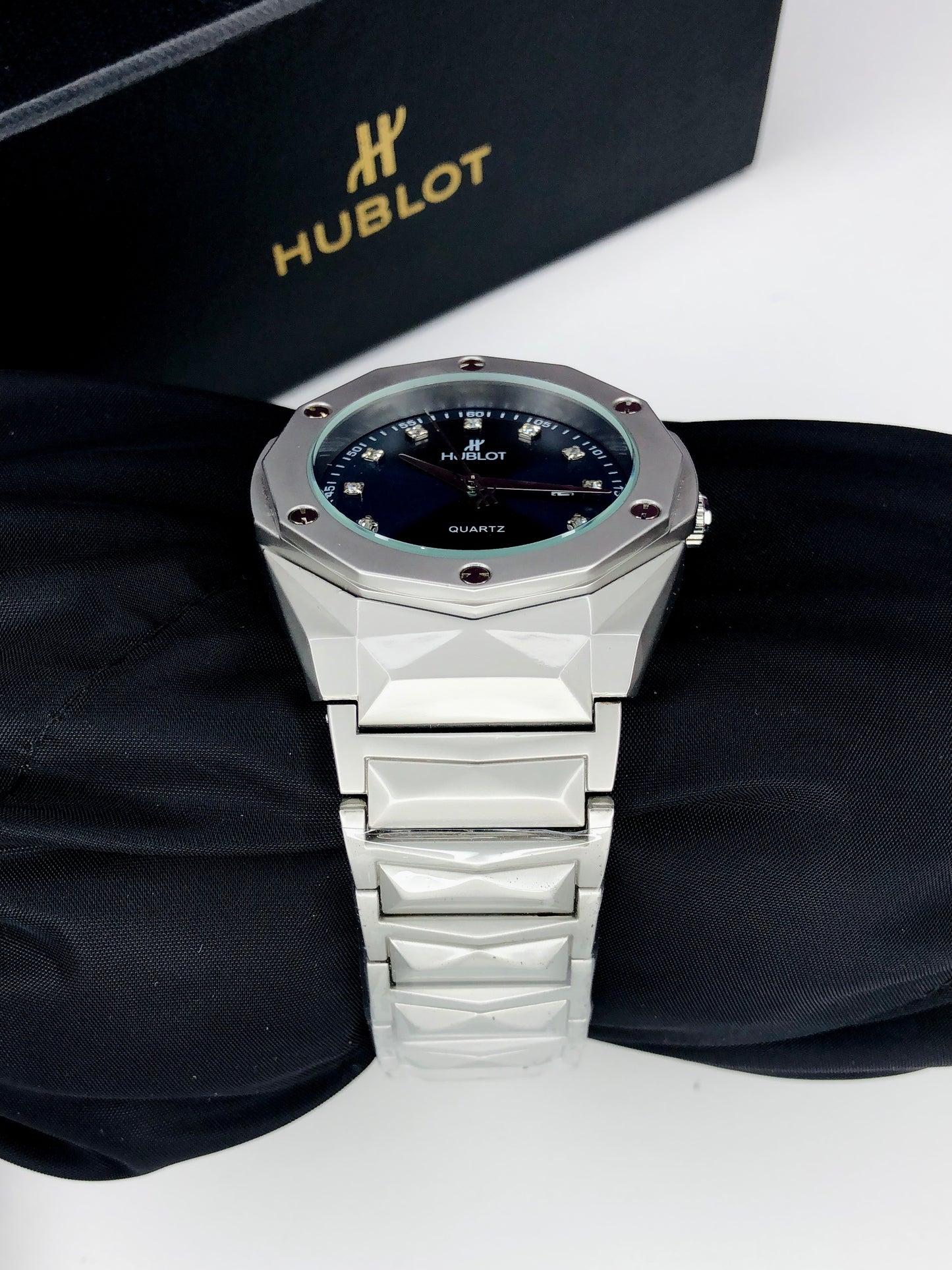 Hublot fusion with navy blue shiny Dial