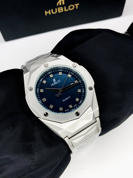 Hublot fusion with navy blue shiny Dial